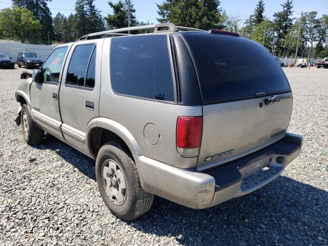 Photo 3 from auction – 2002 CHEVROLET BLAZER with VIN 1GNDT13W22K223234