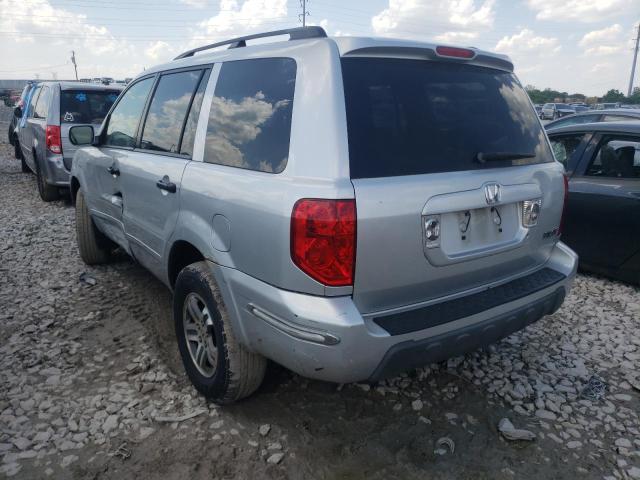 Photo 3 from auction – 2004 HONDA PILOT EXL with VIN 2HKYF18514H614281