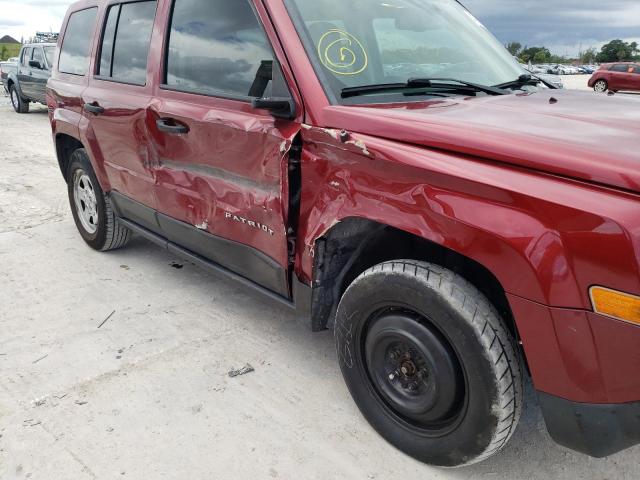 Photo 9 from auction – 2017 JEEP PATRIOT SP with VIN 1C4NJPBB2HD157933