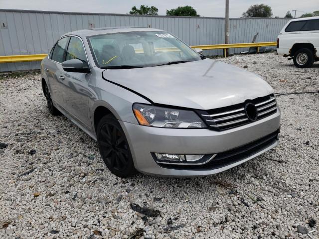 VOLKSWAGEN PASSAT SEL 2014 with VIN 1VWCN7A34EC072922 - Photo from auction