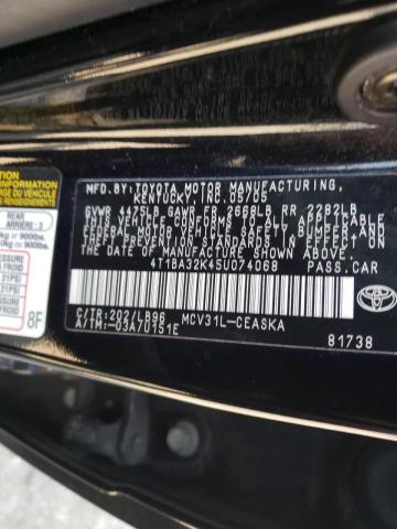 Photo 10 from auction – 2005 TOYOTA CAMRY SE with VIN 4T1BA32K45U074068
