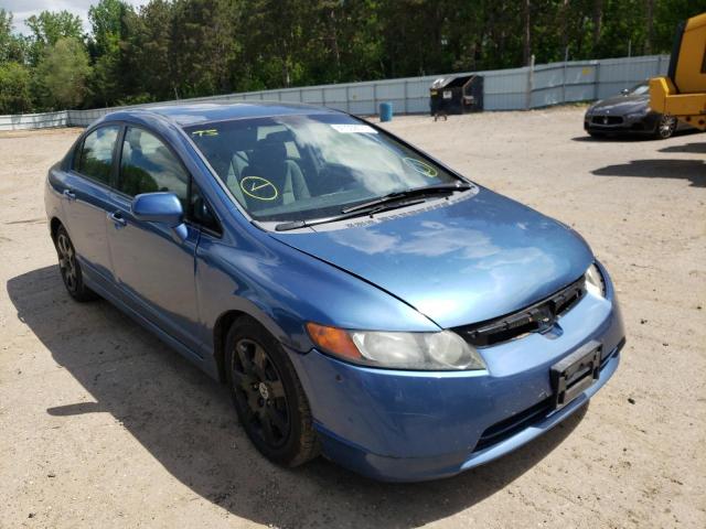 Photo 1 from auction – 2007 HONDA CIVIC LX with VIN 1HGFA16567L128477