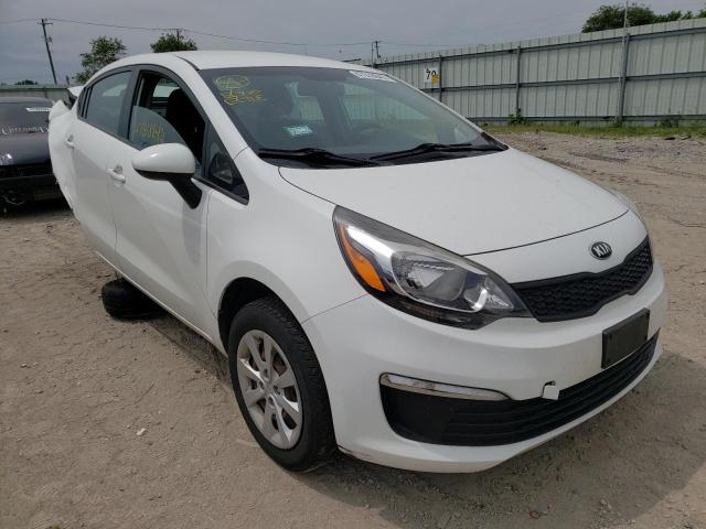 KIA RIO 2016 with VIN KNADM4A38G6573545 - Photo from auction