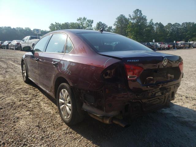 Photo 3 from auction – 2014 VOLKSWAGEN PASSAT S with VIN 1VWAT7A38EC091678