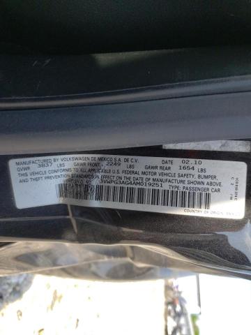 Photo 10 from auction – 2010 VOLKSWAGEN NEW BEETLE with VIN 3VWPG3AG4AM019251