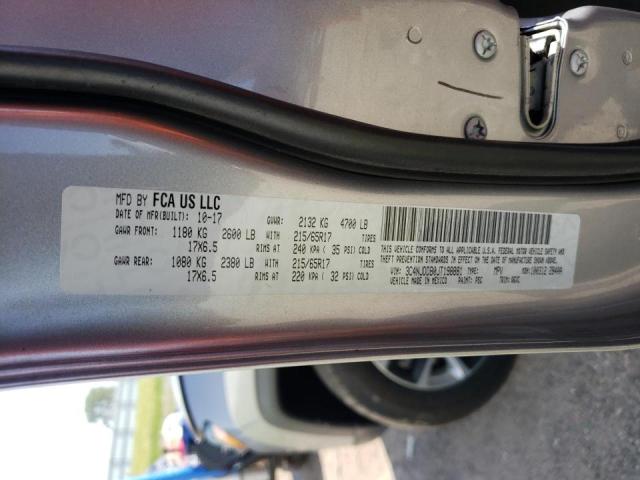 Photo 10 from auction – 2018 JEEP COMPASS TR with VIN 3C4NJDDB0JT198881