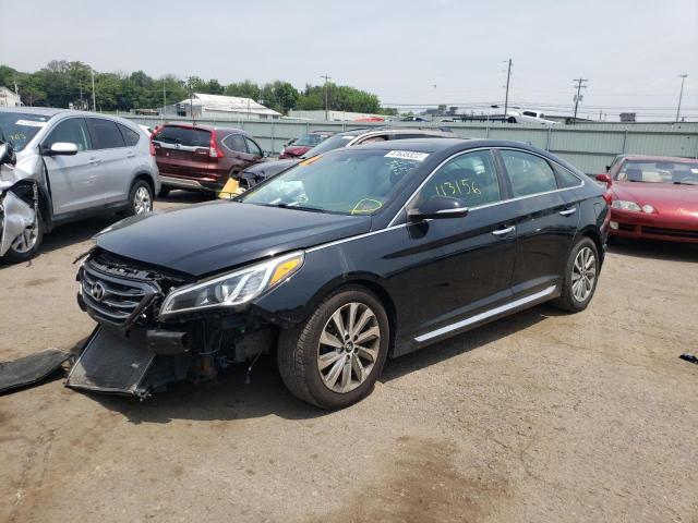 Photo 2 from auction – 2017 HYUNDAI SONATA SPO with VIN 5NPE34AF2HH525843