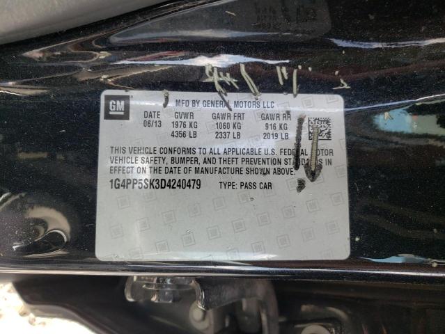 Photo 10 from auction – 2013 BUICK VERANO with VIN 1G4PP5SK3D4240479