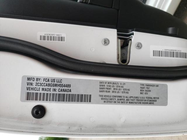 Photo 10 from auction – 2021 CHRYSLER 300 S with VIN 2C3CCABG6MH554489