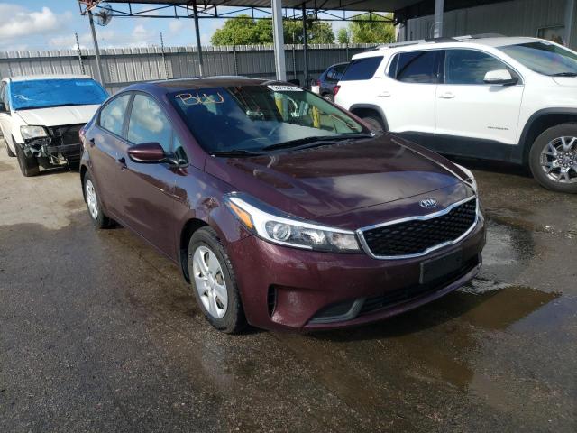 KIA FORTE LX 2018 with VIN 3KPFK4A73JE169350 - Photo from auction