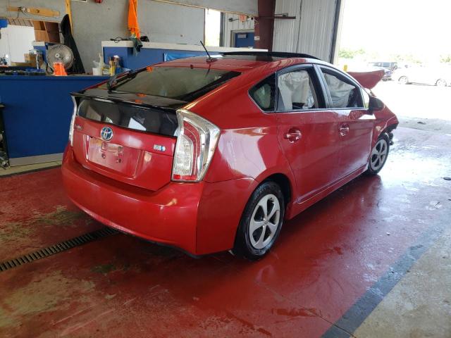 Photo 4 from auction – 2015 TOYOTA PRIUS with VIN JTDKN3DU1F0423865