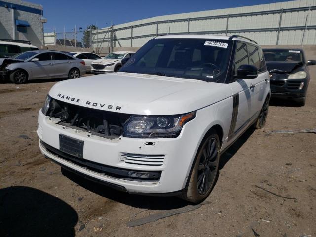 Photo 2 from auction – 2016 LAND ROVER RANGE ROVE with VIN SALGS3EF2GA275180