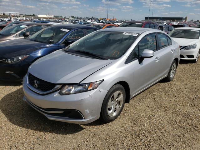 Photo 2 from auction – 2013 HONDA CIVIC LX with VIN 2HGFB2F41DH044294