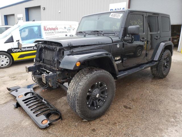 Photo 2 from auction – 2012 JEEP WRANGLER U with VIN 1C4BJWEG1CL122528