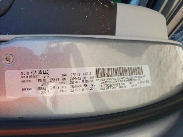 Photo 10 from auction – 2017 CHRYSLER PACIFICA T with VIN 2C4RC1BG2HR708816