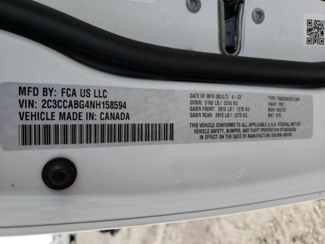 Photo 10 from auction – 2022 CHRYSLER 300 S with VIN 2C3CCABG4NH158594