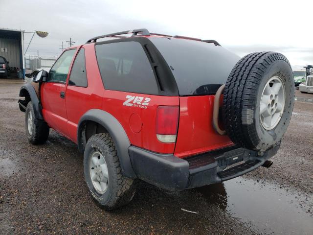 Photo 3 from auction – 2000 CHEVROLET BLAZER with VIN 1GNCT18W0YK102649