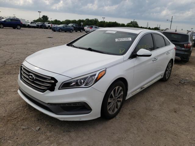 Photo 2 from auction – 2016 HYUNDAI SONATA SPO with VIN 5NPE34AF4GH433874