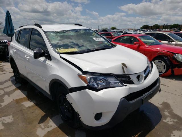 TOYOTA RAV4 LE 2015 with VIN 2T3ZFREV6FW160337 - Photo from auction