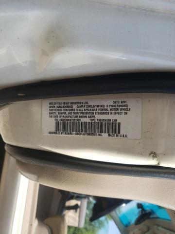 Photo 10 from auction – 2002 SUBARU LEGACY OUT with VIN 4S3BE686227212818