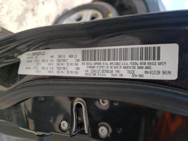 Photo 10 from auction – 2009 DODGE RAM 1500 with VIN 1D3HV13T19S768160