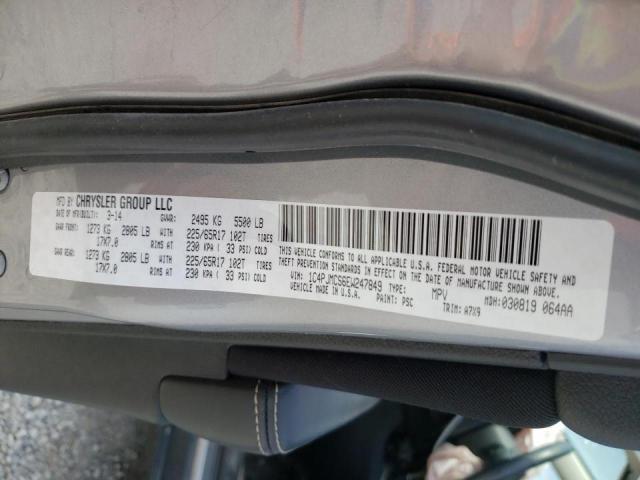 Photo 10 from auction – 2014 JEEP CHEROKEE L with VIN 1C4PJMCS6EW247849