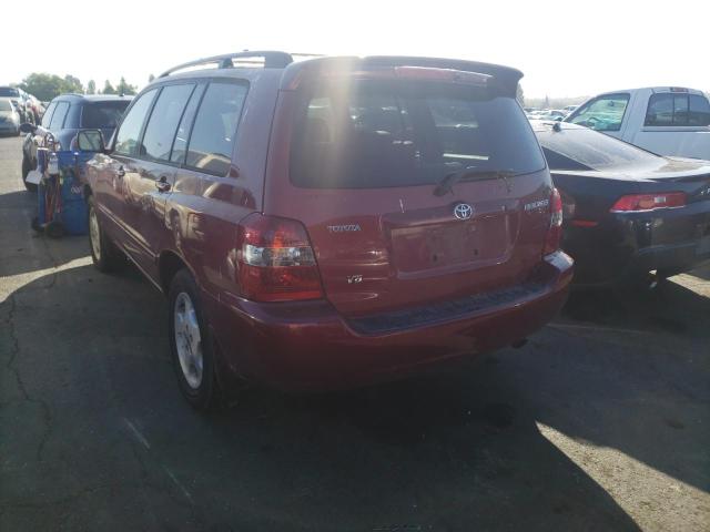 Photo 3 from auction – 2004 TOYOTA HIGHLANDER with VIN JTEDP21A440010290