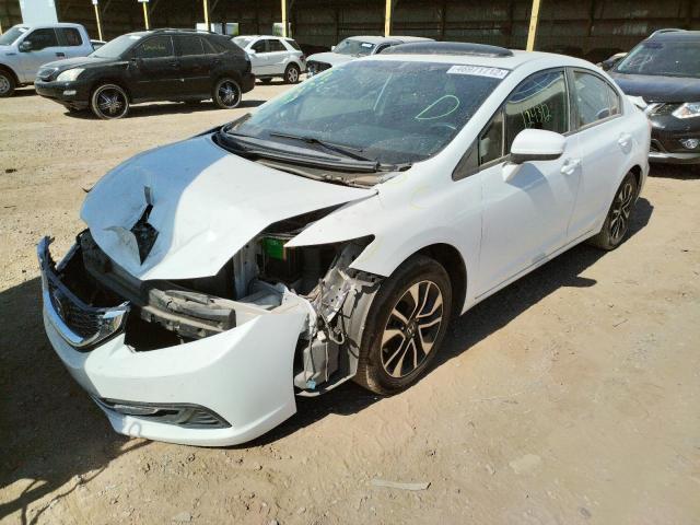 Photo 2 from auction – 2014 HONDA CIVIC EX with VIN 19XFB2F82EE068635