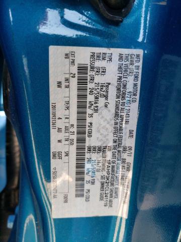 Photo 10 from auction – 2012 FORD FOCUS SE with VIN 1FAHP3K21CL241119