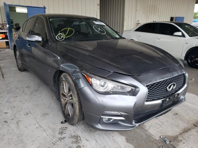 INFINITI Q50 BASE 2015 with VIN JN1BV7AR2FM423750 - Photo from auction
