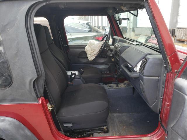 Photo 5 from auction – 1999 JEEP WRANGLER / with VIN 1J4FY19S7XP468378