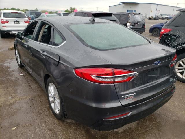 Photo 3 from auction – 2020 FORD FUSION SE with VIN 3FA6P0HD6LR249510