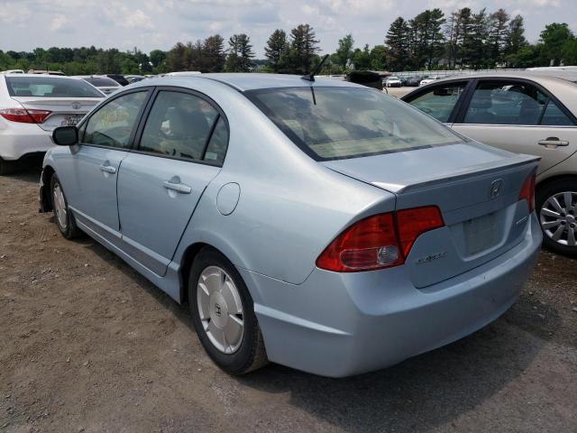 Photo 3 from auction – 2008 HONDA CIVIC HYBR with VIN JHMFA36278S006975