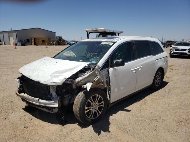 Photo 2 from auction – 2013 HONDA ODYSSEY EX with VIN 5FNRL5H68DB084080