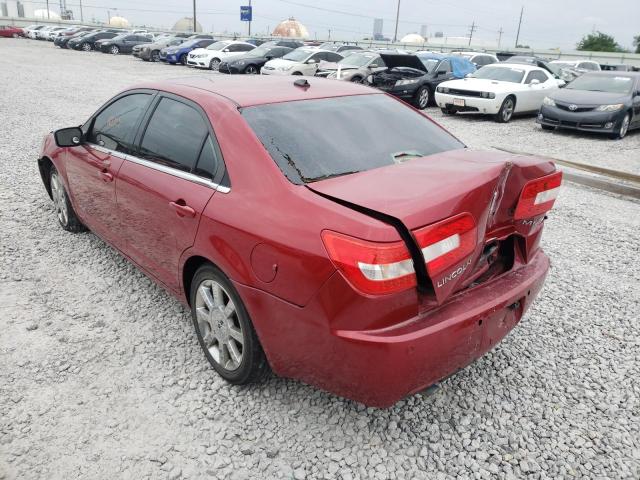 Photo 3 from auction – 2008 LINCOLN MKZ with VIN 3LNHM26T98R628389