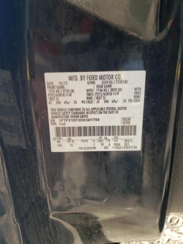 Photo 10 from auction – 2013 FORD F150 SUPER with VIN 1FTFX1EF3DKG01759