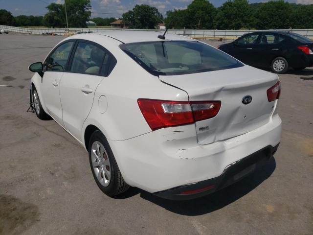 Photo 3 from auction – 2013 KIA RIO LX with VIN KNADM4A32D6219502