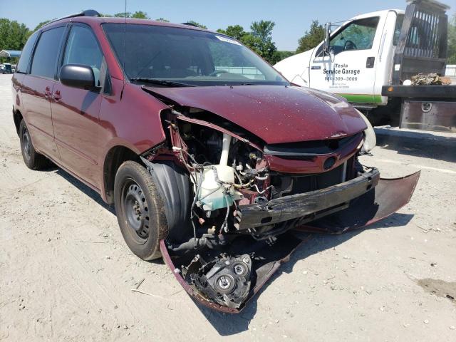 TOYOTA SIENNA CE 2008 with VIN 5TDZK23C28S174776 - Photo from auction