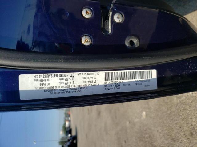 Photo 10 from auction – 2013 DODGE CHALLENGER with VIN 2C3CDYAG4DH645977