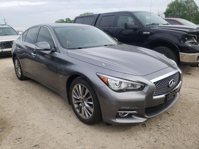 INFINITI Q50 BASE 2015 with VIN JN1BV7AR0FM398458 - Photo from auction