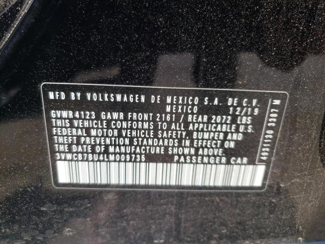 Photo 10 from auction – 2020 VOLKSWAGEN JETTA S with VIN 3VWCB7BU4LM009735