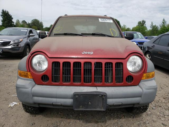 Photo 9 from auction – 2006 JEEP LIBERTY with VIN 1J4GL48K16W103821