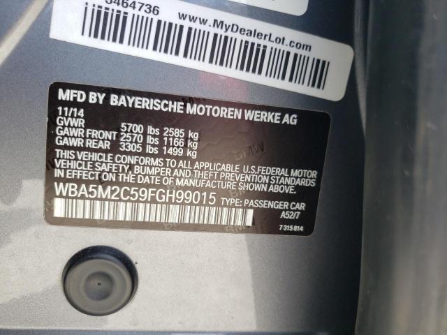 Фото 10 с аукциона – 2015 BMW 535 IGT с VIN WBA5M2C59FGH99015
