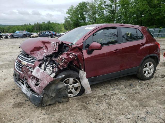 Photo 2 from auction – 2016 CHEVROLET TRAX LS with VIN 3GNCJNSBXGL135416