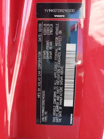 Photo 10 from auction – 2009 VOLVO C30 T5 with VIN YV1MK672992145930