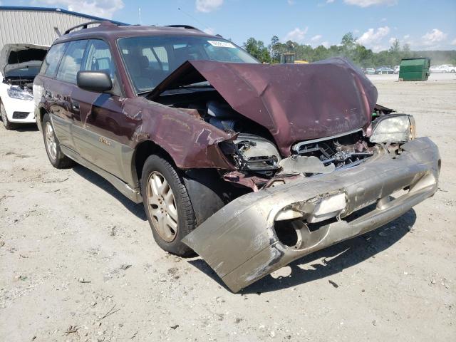 SUBARU LEGACY OUT 2000 with VIN 4S3BH6756Y7603706 - Photo from auction