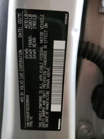 Zdjęcie 10 z aukcji – 2012 VOLVO S60 T5 z VIN YV1622FS2C2038549