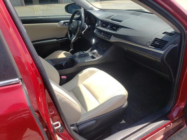 Photo 5 from auction – 2012 LEXUS CT 200 with VIN JTHKD5BH4C2085249