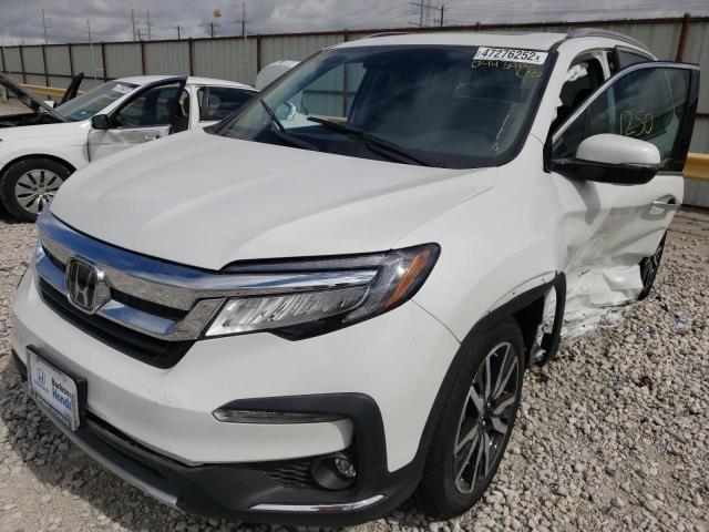 Photo 2 from auction – 2022 HONDA PILOT ELIT with VIN 5FNYF6H09NB044399