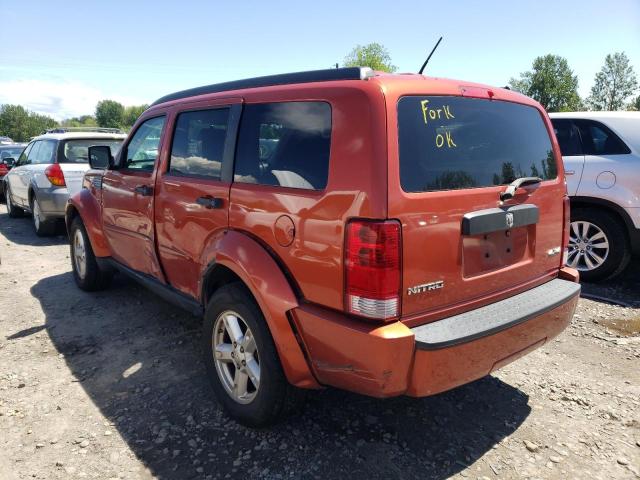 Photo 3 from auction – 2007 DODGE NITRO SXT with VIN 1D8GU28K97W664701